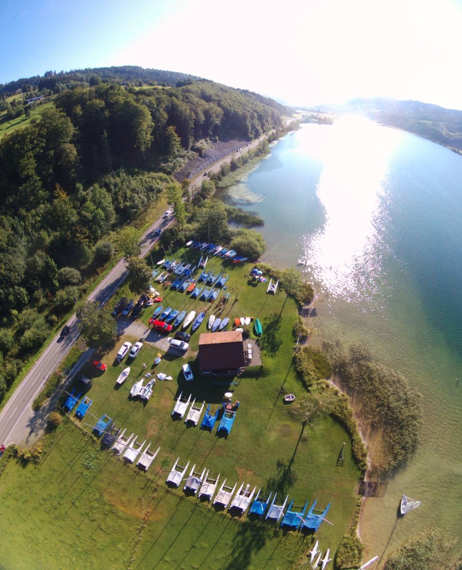 Segelplatz Drohne