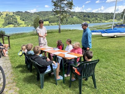 Kindertraining Segelnachwuchs bei den Bühler Segelfreunden
