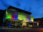 Das Casino Kleinwalsertal bei Nacht
