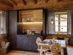 unsere Küche im Chalet Hoibar - ein Traum....