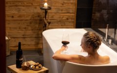 Auszeit in der Badewanne