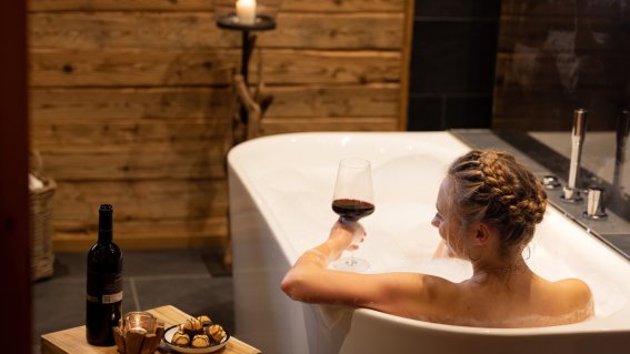 Auszeit in der Badewanne