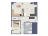 Grundriss Whg. 4