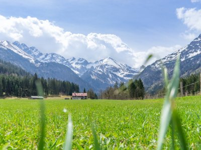 Das Stillachtal im April 
