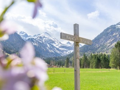 Das Stillachtal im April 