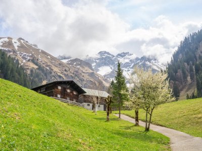 Das Stillachtal im April 