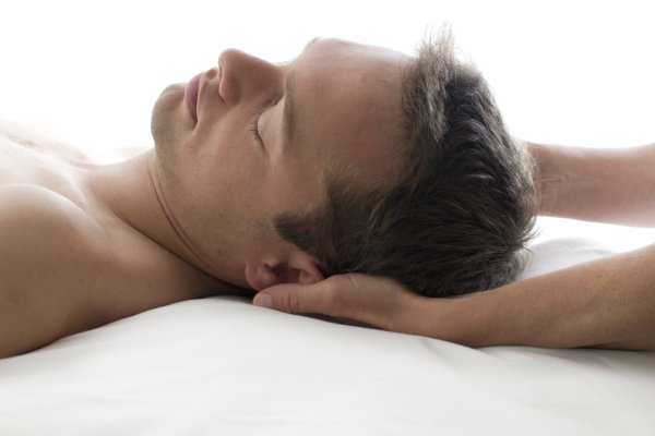 Kopf Nacken Massage