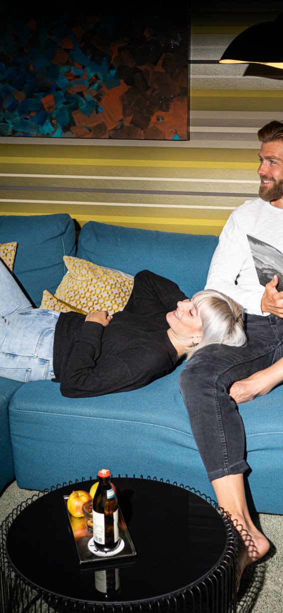 Einfach mal entspannen und den Bergblick genießen