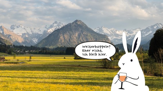 An weiter hoppeln nicht zu denken