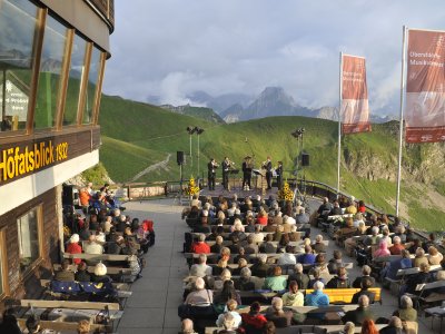 Oberstdorfer Musiksommer auf dem Nebelhorn