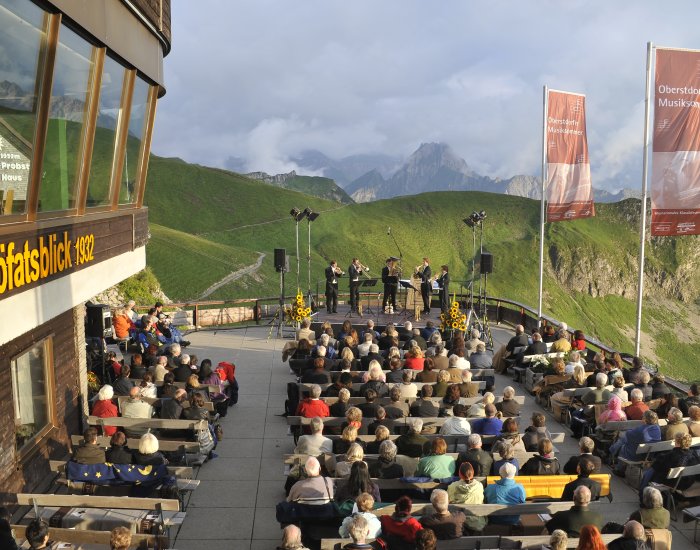 Oberstdorfer Musiksommer auf dem Nebelhorn