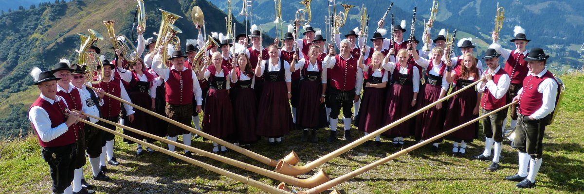 Musikkapelle Engetried auf der Kanzelwand