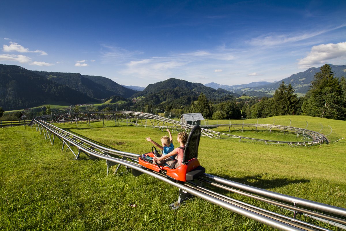 Allg u Coaster die Rodelbahn in Oberstdorf Allg u