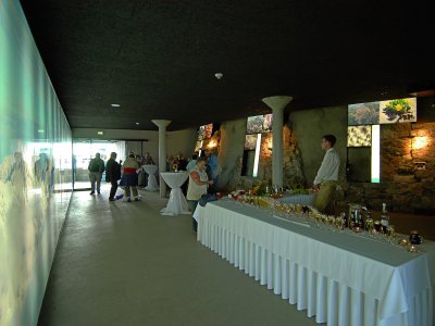 Felsenhalle in der Gipfelstation am Fellhorn