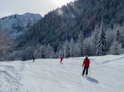 auf der Höllwiespiste
