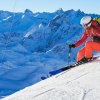 sportliche Abfahrt am Nebelhorn