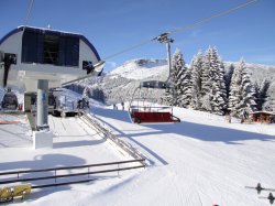 Bergstation der Parsennbahn