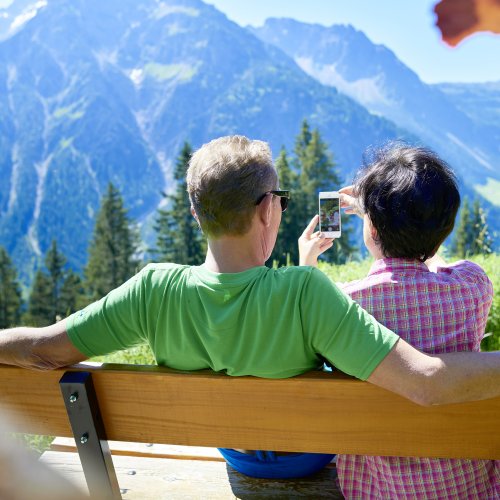 Selfie mit Ausblick