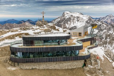 Nebelhorn Gipfel aus der Luft