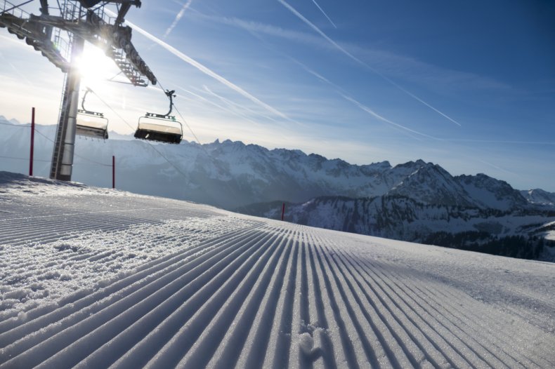 Sonnentag an der Olympiabahn