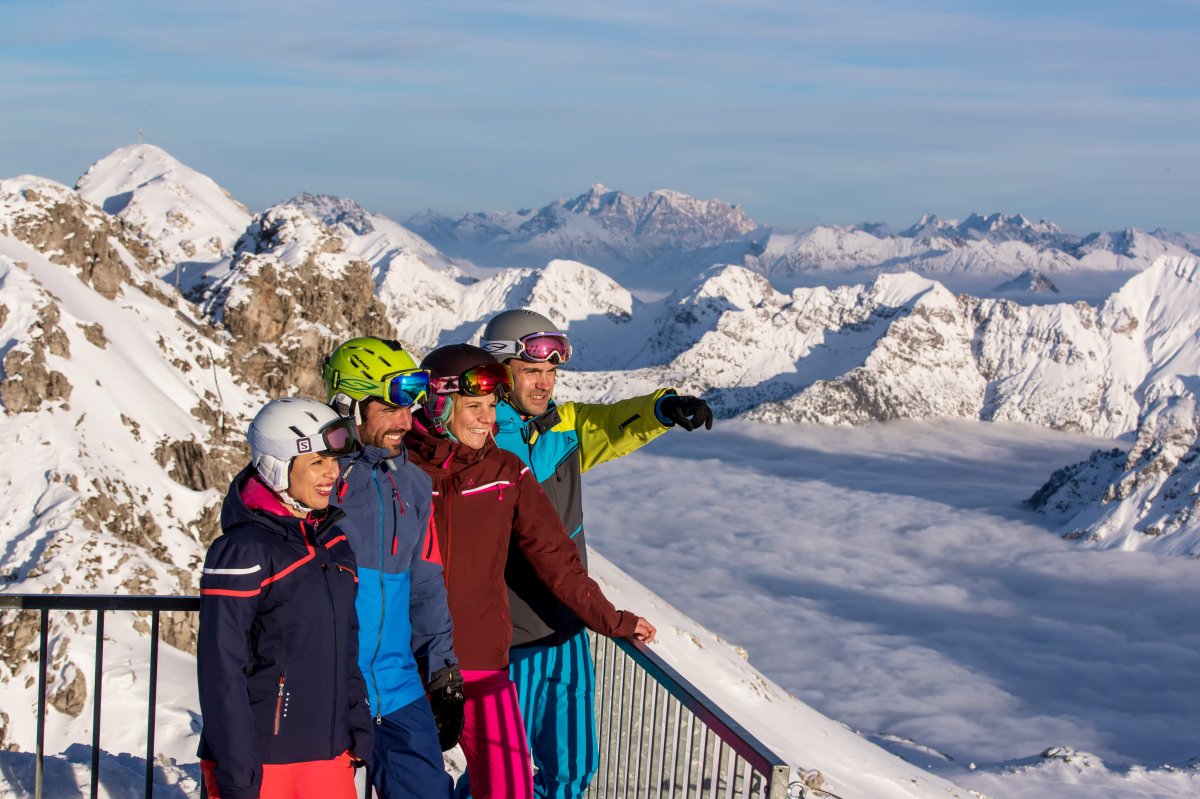 Winterwandern am Nebelhorn