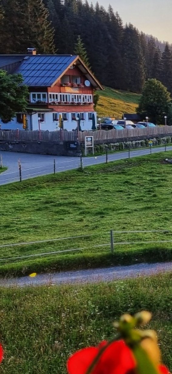 Außenansicht Sonnenaufgang