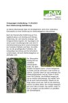 11. Mai 2025 Ortsgruppe Lindenberg Kurs Klettersteig