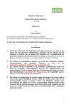 Satzungsänderung Vorlage