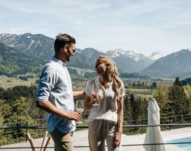 Auf der Terrasse