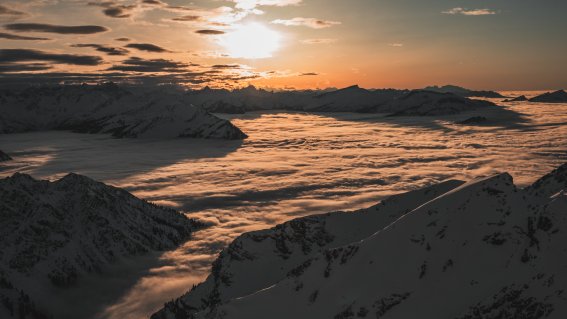 Obheiter in den Allgäuer Bergen