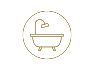 Icon freistehende Badewanne