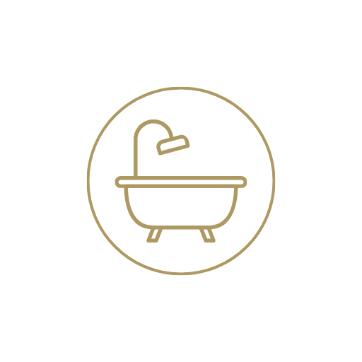 Icon freistehende Badewanne