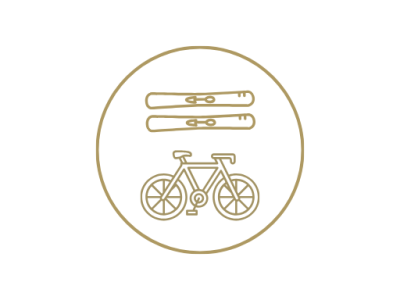 Icon Fahrrad-Skikeller