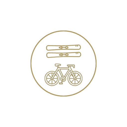 Icon Fahrrad-Skikeller