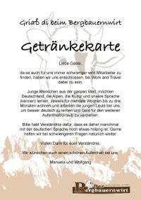 Getränkekarte Dezember 2025 web