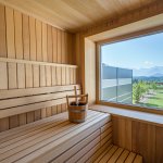 Private Sauna mit Weitblick 
