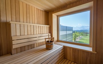 Private Sauna mit Weitblick 