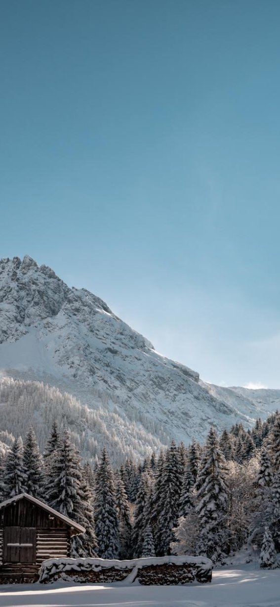 Verschneites Paradies