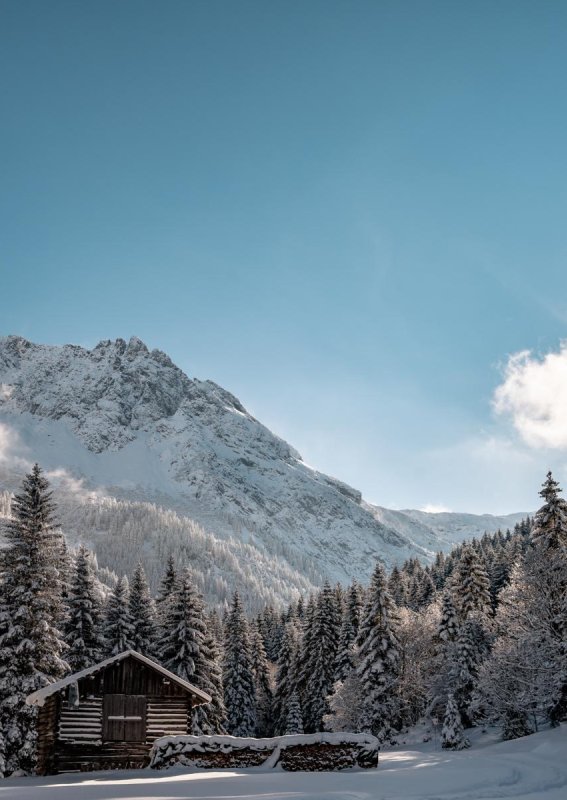 Verschneites Paradies