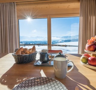 Winterliches Frühstück