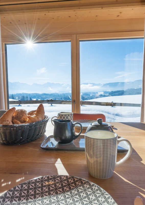 Winterliches Frühstück