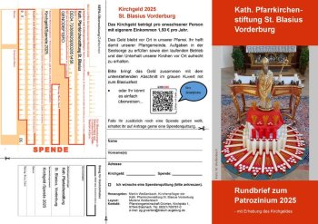 Rundbrief zum Patrozinium 2025
