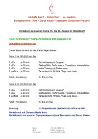 Adult Camp August 2025