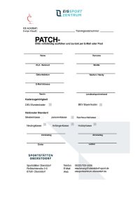 Patchanmeldung ICE-ACADEMY