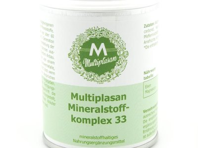 Multiplasan Mineralstoffkomplex 33 Tabletten