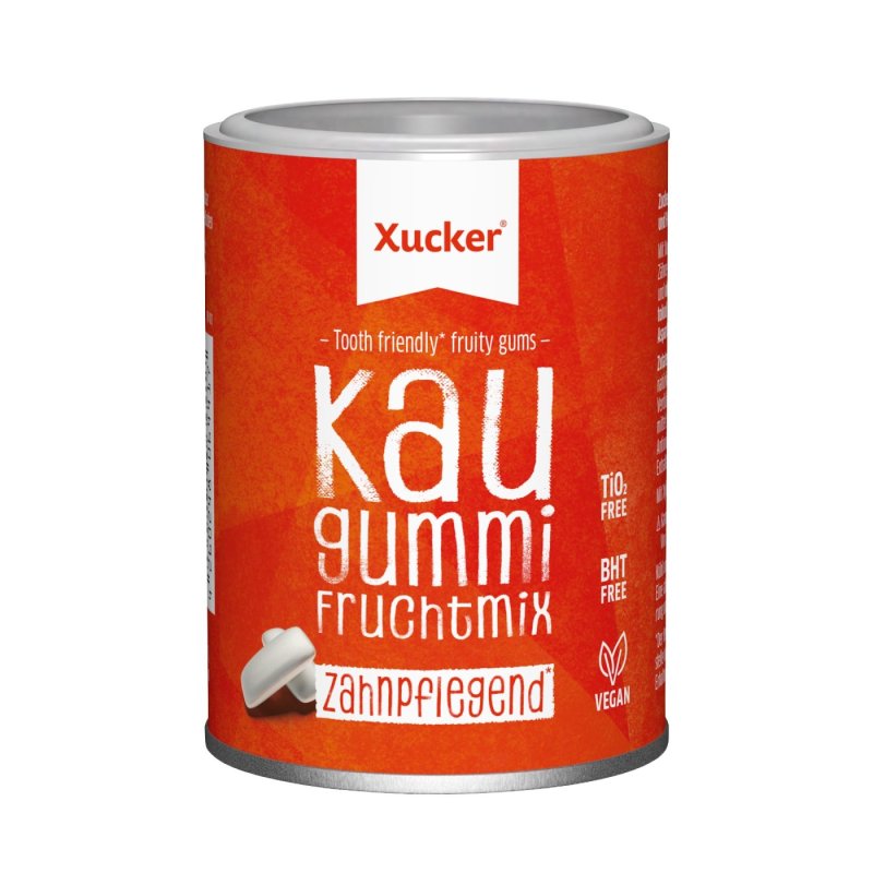 Xucker kaugummi fruchtmix hell