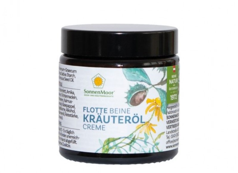 Kraeuteroelcreme FlotteBeine 90g SonnenMoor