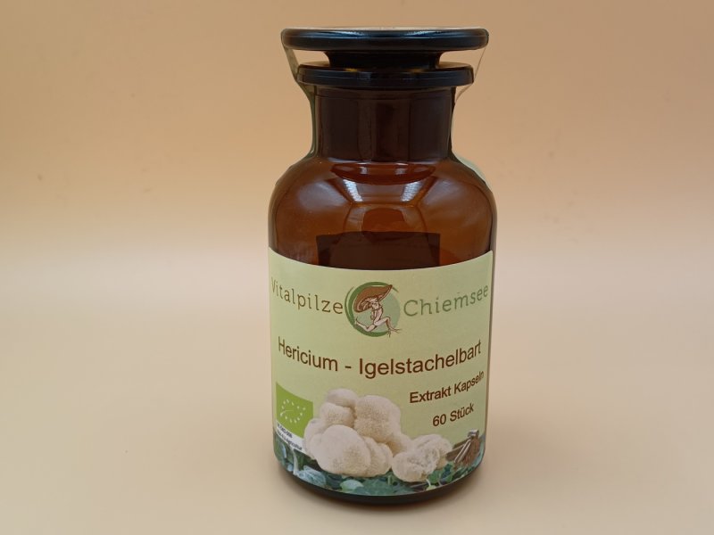 Vitalpilze_Chiemsee_Hericium_Igelstachelbart_Extrakt_Kapseln