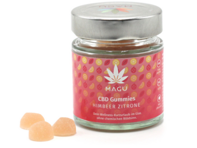 MAGU CBD Gummies Himbeer-Zitrone