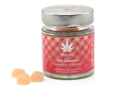 MAGU CBD Gummies Himbeer-Zitrone
